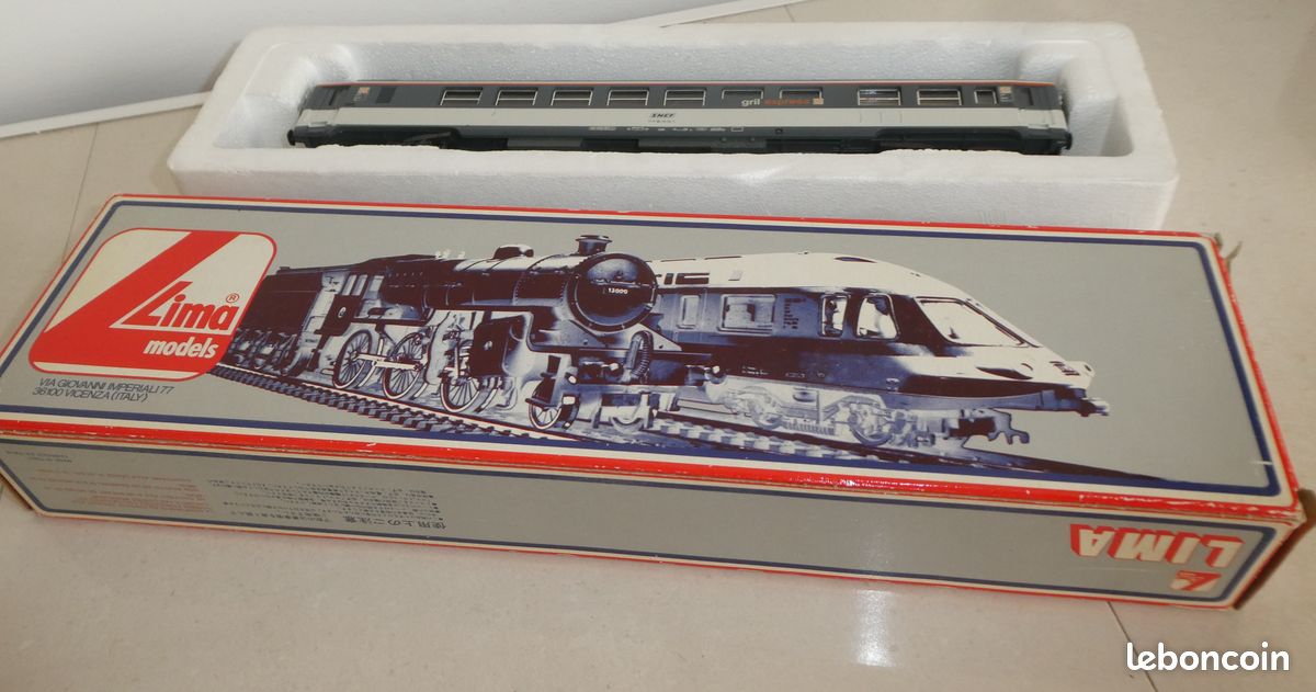 Wagon Train électrique Lima Coca-Cola SNCF - Échelle A15, Bon état, Occasion Pour Collection