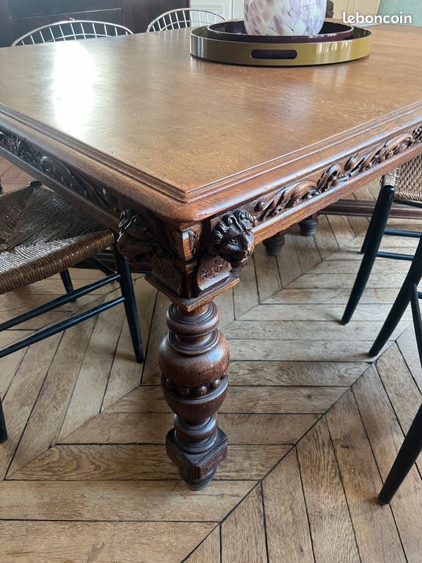 Vieille table de chateau (image 6)