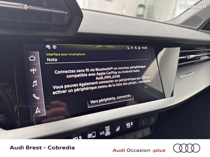 Audi A3 Sportback 40 TFSI e 204ch PHEV Business Executive S tronic 6 (image 16)