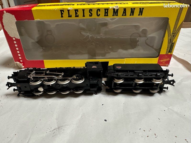 Locomotive à Vapeur SNCF Fleischmann 1351 F - Époque 3, Analogique, Voie Normale