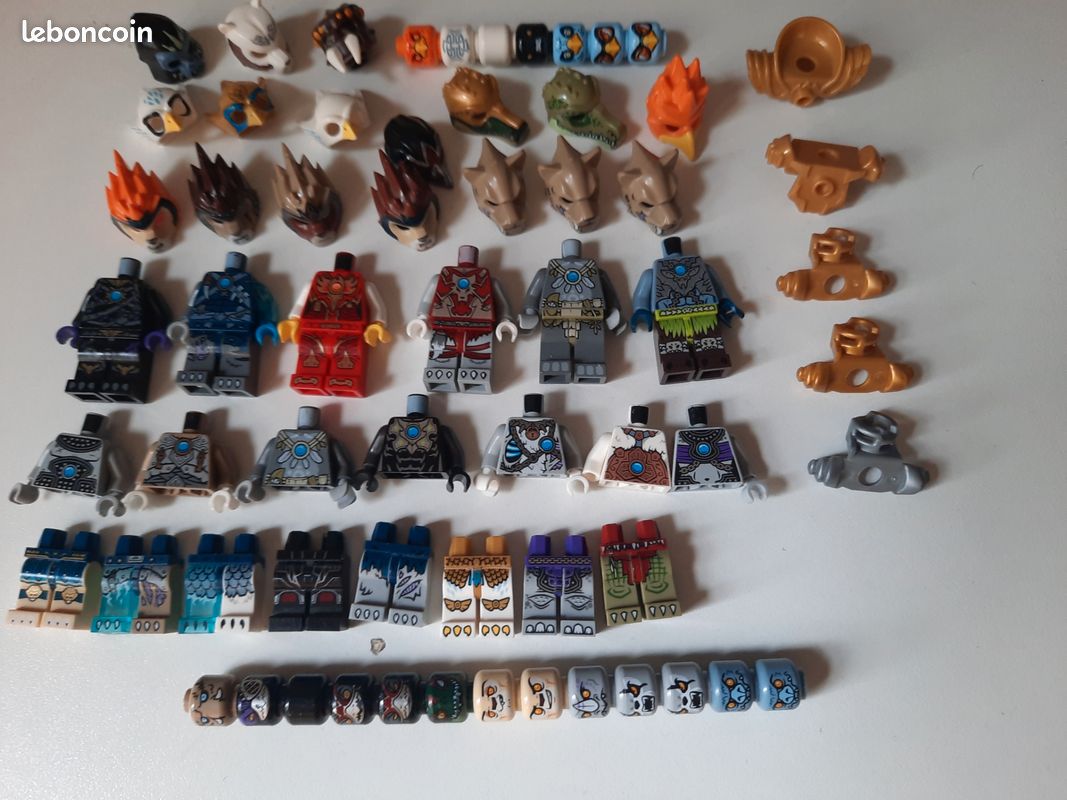 Lot de 95 figurines Lego "Legend of Chima" (image 7)