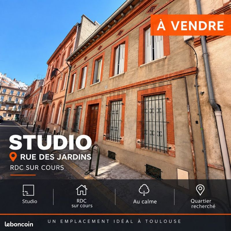 Appartement 1 pièce 15 m² · à Toulouse · 15 m² · 90 000 €