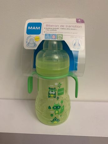 Biberon mam vert, équipement bébé d'occasion sur Leboncoin