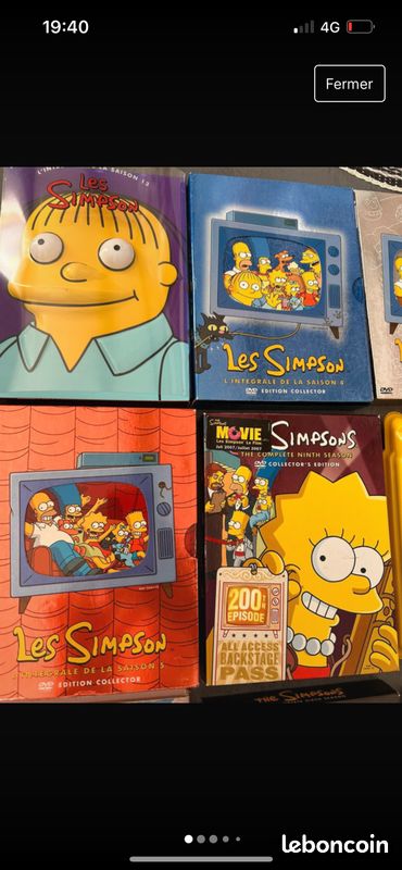 DVD simpsons (image 1)