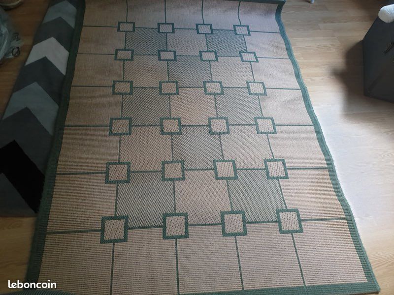 Tapis de Passage / Salon – Motifs Géométriques – 168 x 120 cm (image 1)