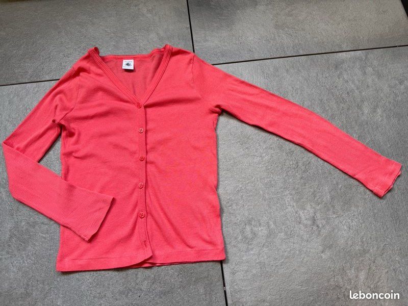 Gilet fin fille 8 ans - petit bateau (image 1)
