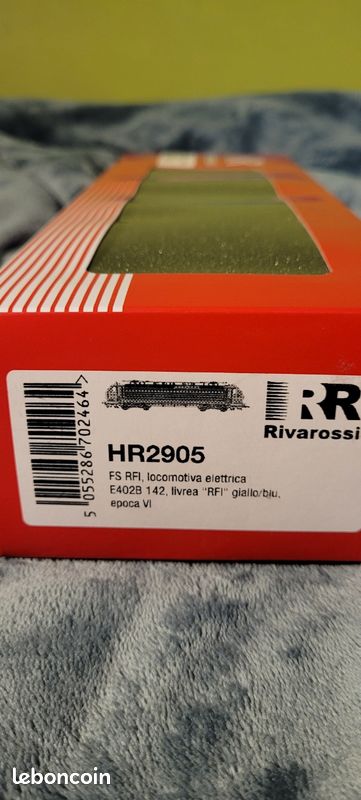 Locomotive électrique E402B, FS, Ep VI, Digital Son Rivarossi Hr2905s Ho 187 5055286702464