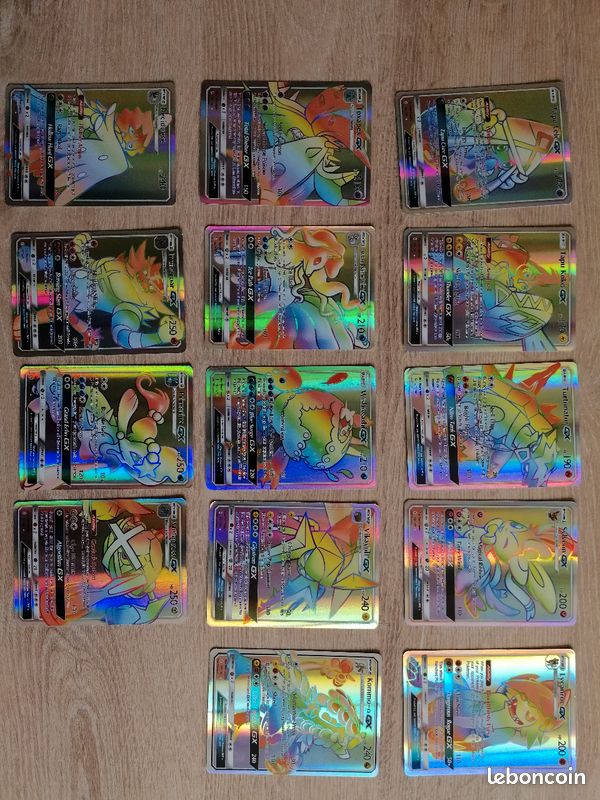 Carte Pokémon gx arc-en-ciel (image 1)