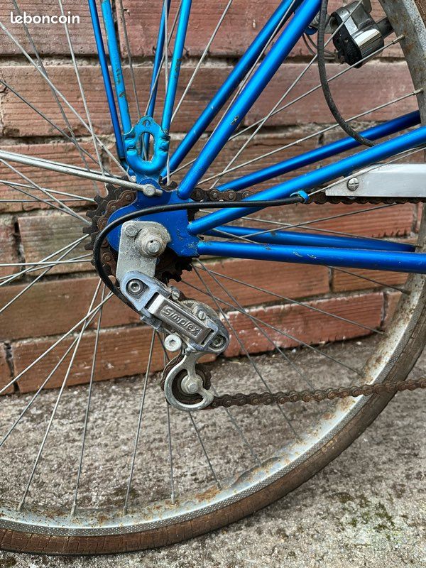 OLD BIKE PEUGEOT INOXYDABLE 1960's TUBE SPÉCIAL ALLÉGÉ VELO BICYCLE