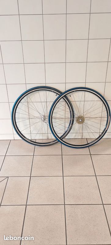 Paire De Jantes Ambrosio Formula 20 - 28 Pouces - Pour Vélo Course Tubulaire - Neuves