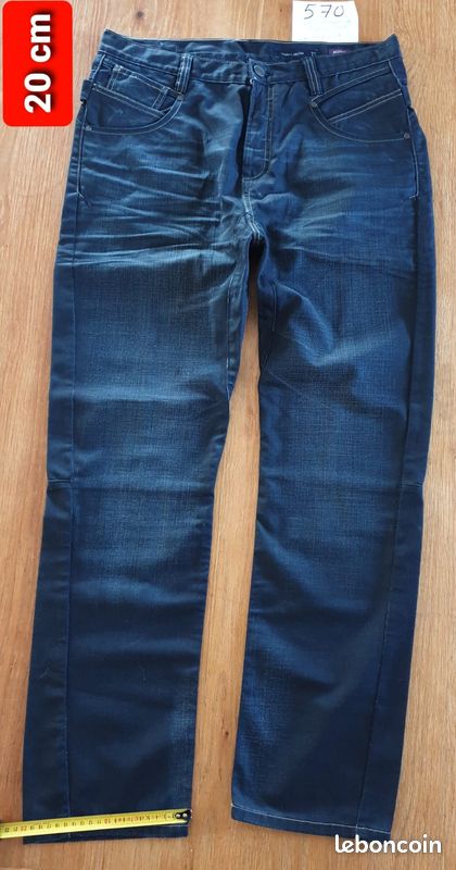 (570) Jean Teddy Smith Skinny Carrot Parfait état W36 L34 (image 7)