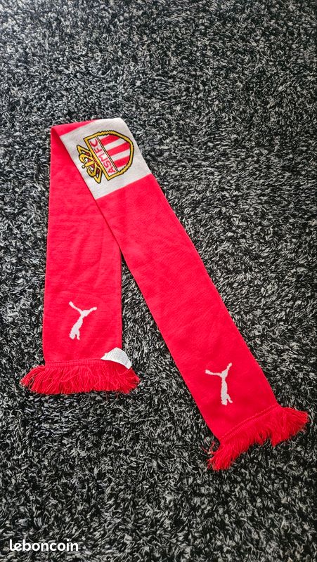 Écharpe Supporter AS Monaco - Neuf - Fanion, Drapeau, Casquette