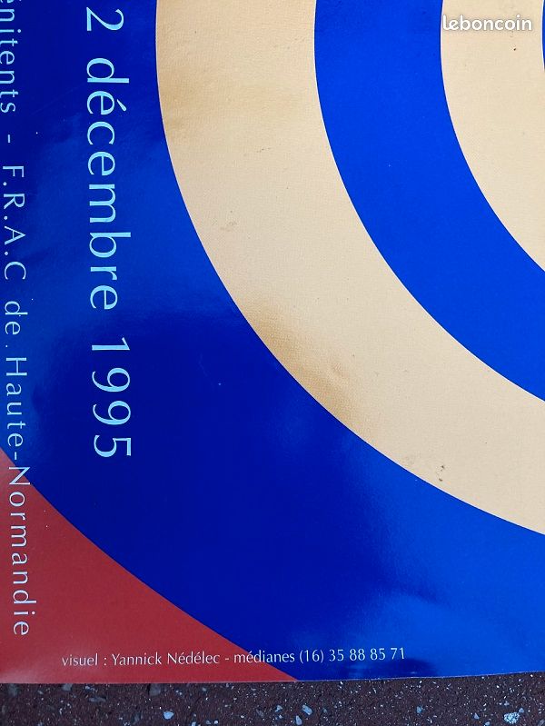 Affiche poster « Appartement témoin » 1995_ impénitents_ 40x30cm_Yannick Nédélec (image 4)