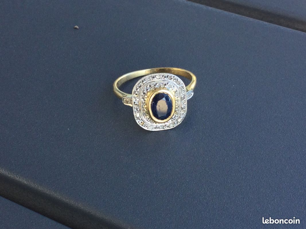 Bague saphir (image 1)