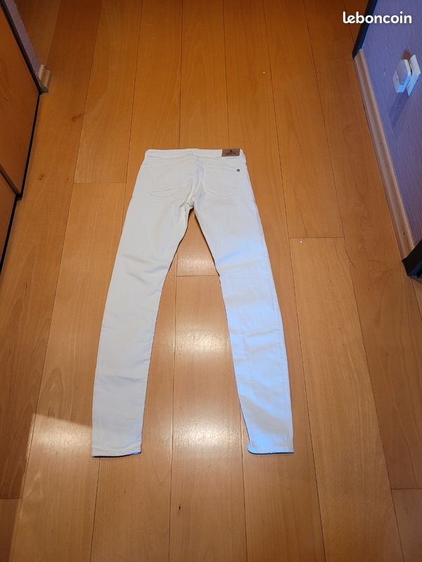 Jean femme gaastra blanc taille 27/34 (36/38 (image 8)