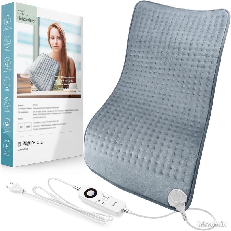 Couverture chauffant e- Avec arrêt automatique - 6 niveaux de température.- TOUT NEUF (image 3)