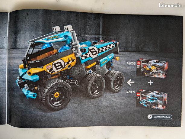 Monster Truck Lego Technic 42059 And 42058 LEGO Technic Stunt
