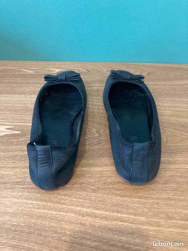 Ballerines Minelli cuir noir (image 3)