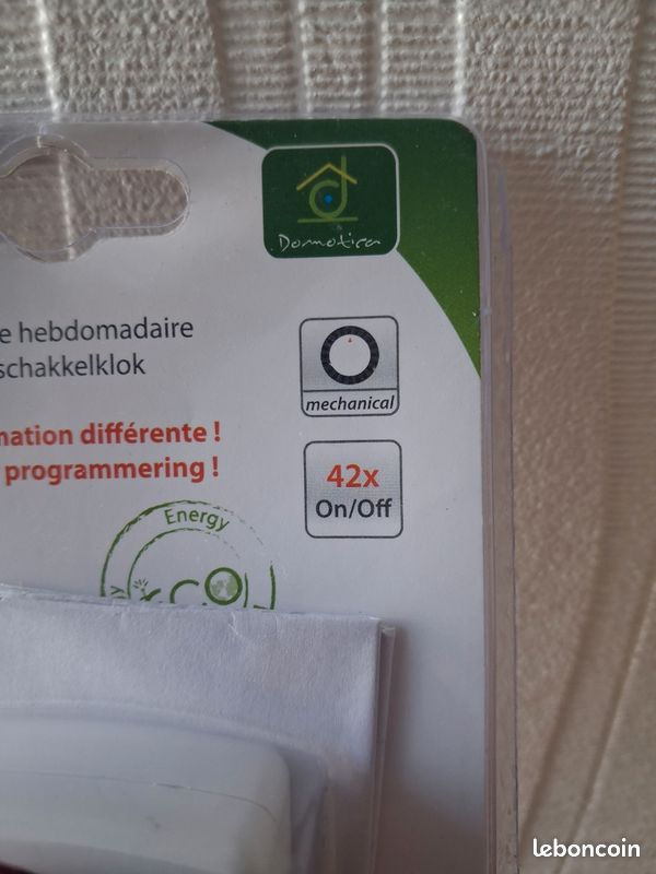 Programmateur hebdomadaire mécanique (image 3)
