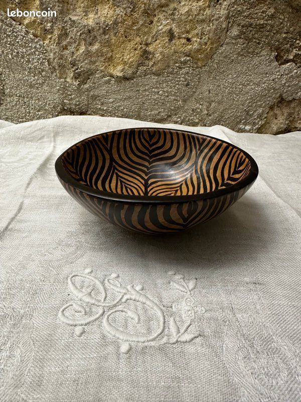 ANCIEN BOL EN céramique a facette C EUR 15,00 - PicClick FR
