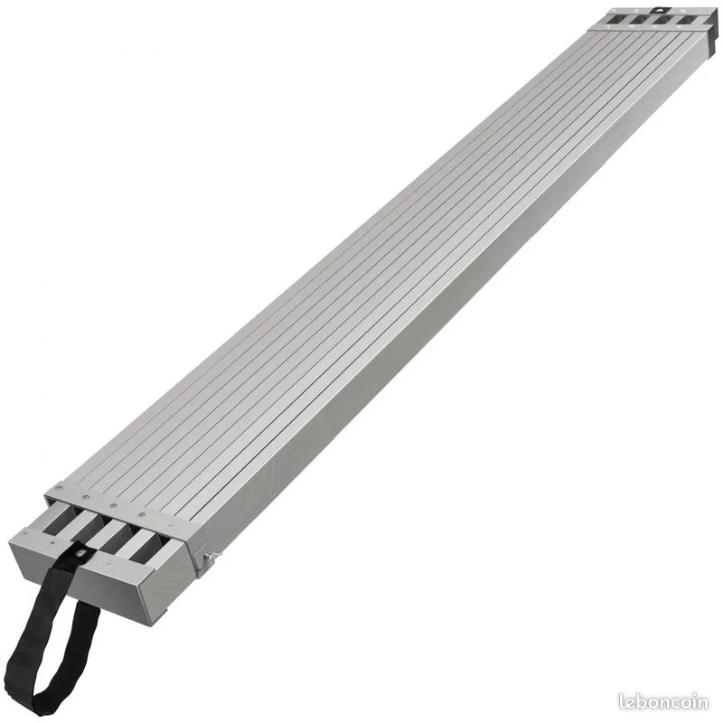 Planche d'échafaudage télescopique en aluminium, 2,44-3,96 m (image 1)