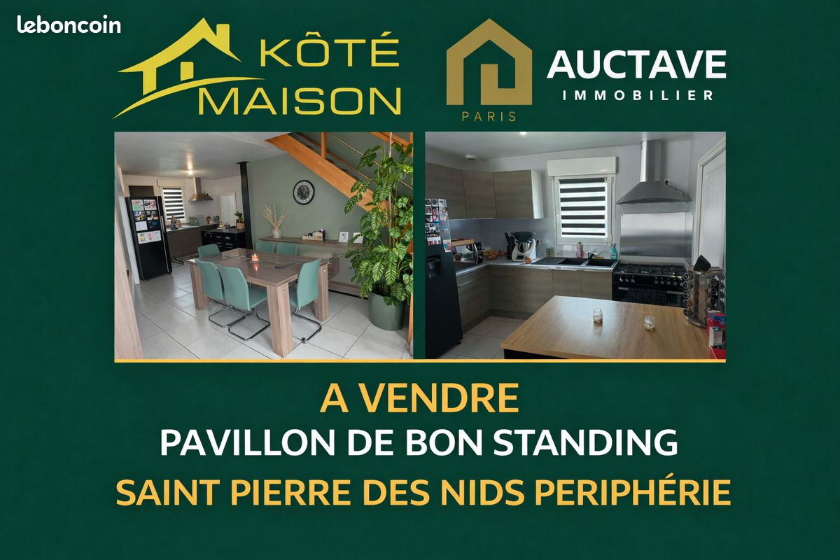 Maison 5 pièces 113 m² · à Saint-Pierre-des-Nids · 113 m² · 192 300 €