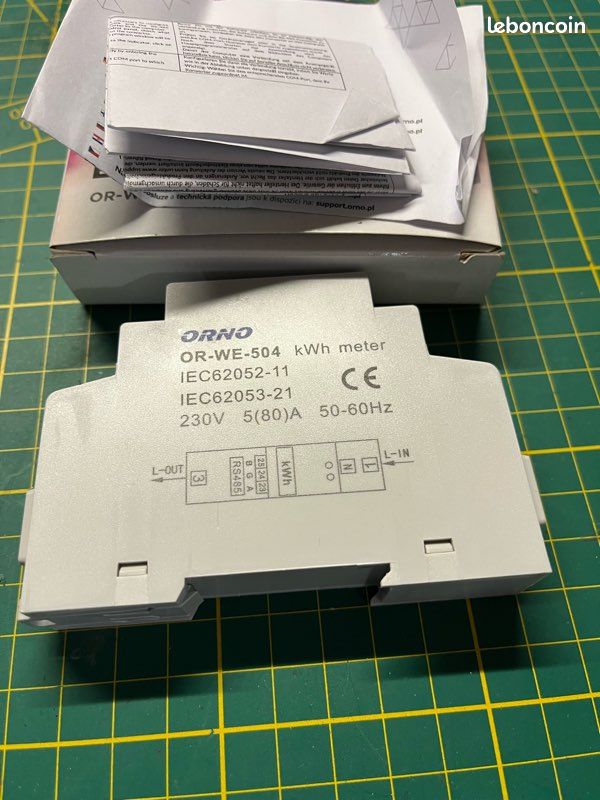 Compteur d’énergie monophasé (image 4)