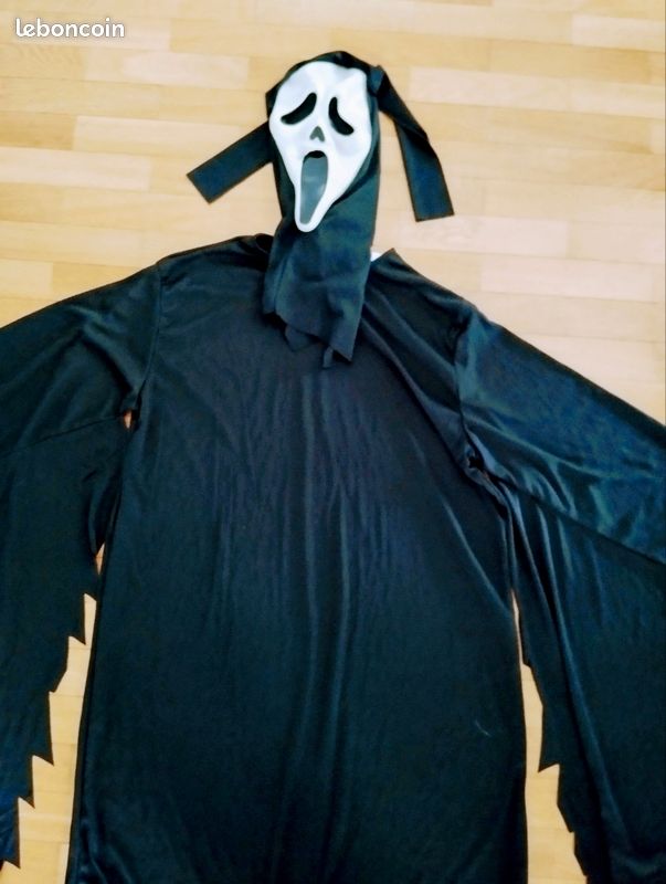 Déguisement d'halloween scream adulte (image 1)