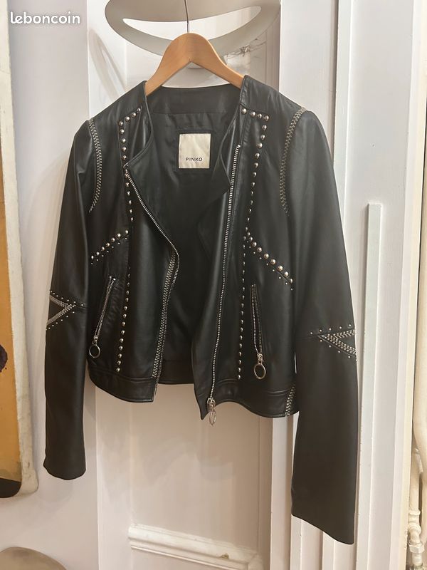 Blouson en cuir femme (image 2)