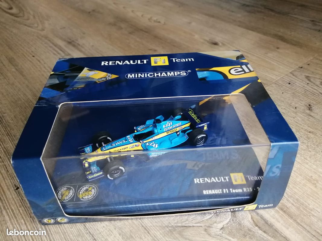 Coffret Renault F1 Mythiques - MINICHAMPS & SUNSTAR 1/43 (IXO) NEUF !