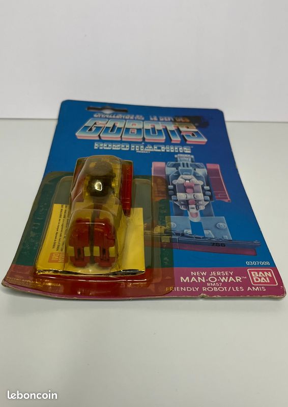 Vintage 1985 80s Bandai Super Gobots (go Bots) Robo Machine Warpath Enemy Robot Les Ennemis