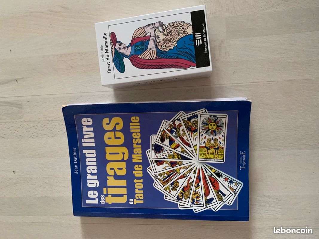 Tarot de Marseille avec le grand livre des tirages (image 4)