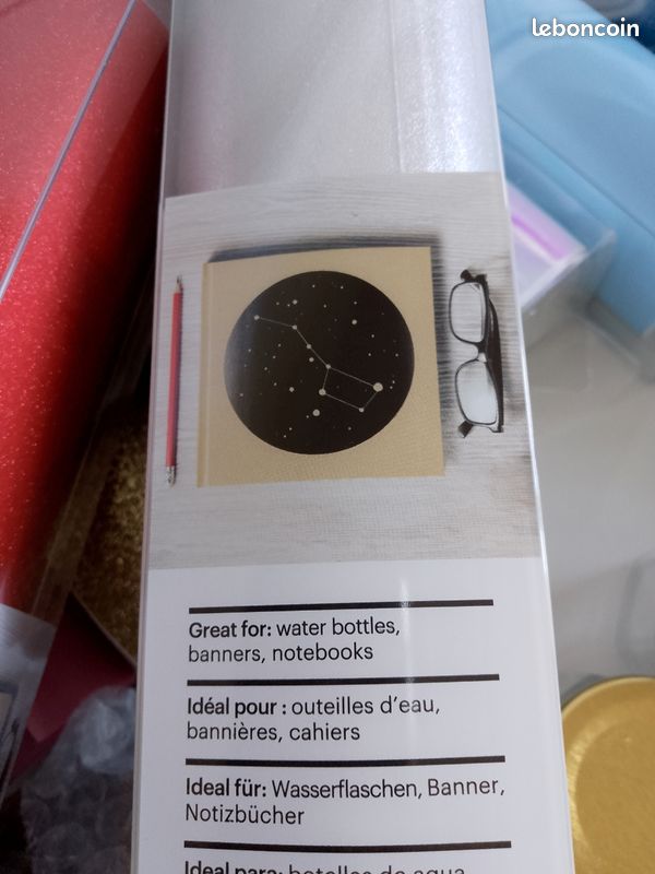 Smart vinyle argent scintillant (image 3)