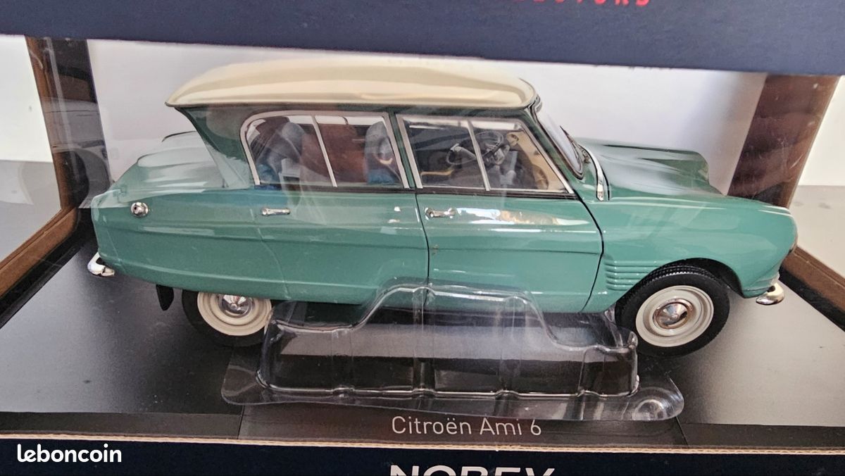 NOREV FRANCE 1/43 réf 54 : Citroën Ami 6 Berline (Blanc) EUR 99,99 - FR