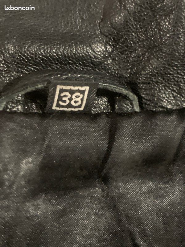 Veste en cuir de chèvre (image 3)