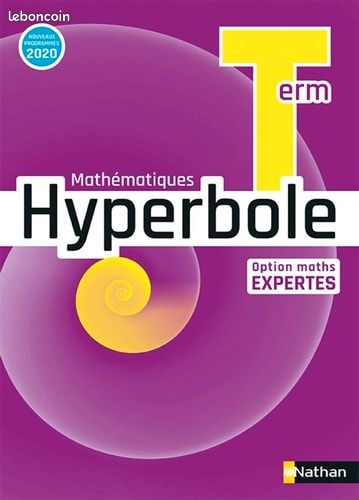 Mathématiques Hyperbole Term Option maths EXPERTES (image 1)