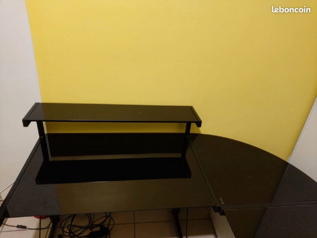 Bureau en verre 2 places (image 2)
