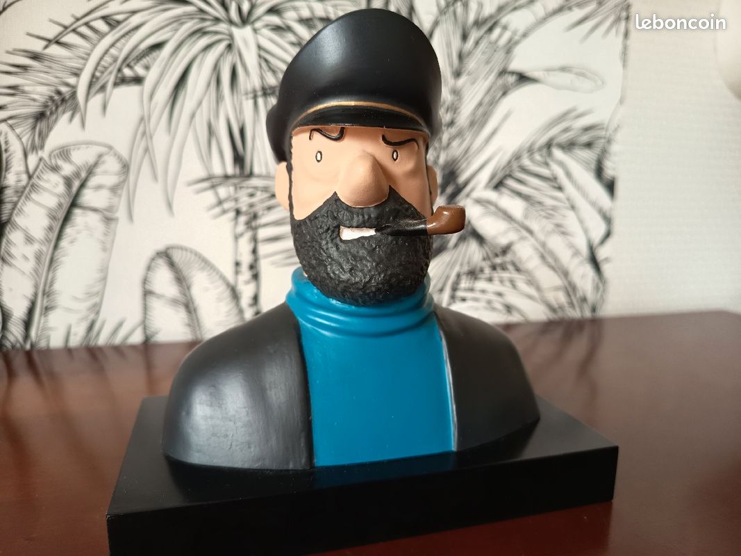 Tintin - Statuette Leblon-Delienne 3 - Buste de Haddock à - Catawiki