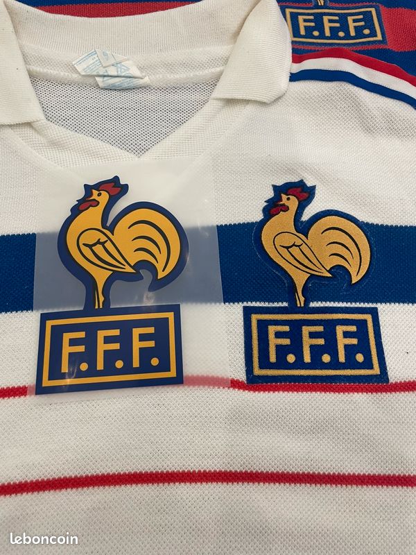 Flocage équipe De France De Football 1984, Neuf Avec étiquettes, FFF