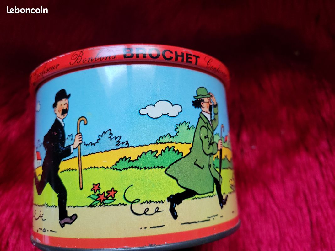 Tintin / Brochet - Boîte en métal - Éditions du Lombard 1965 - Box