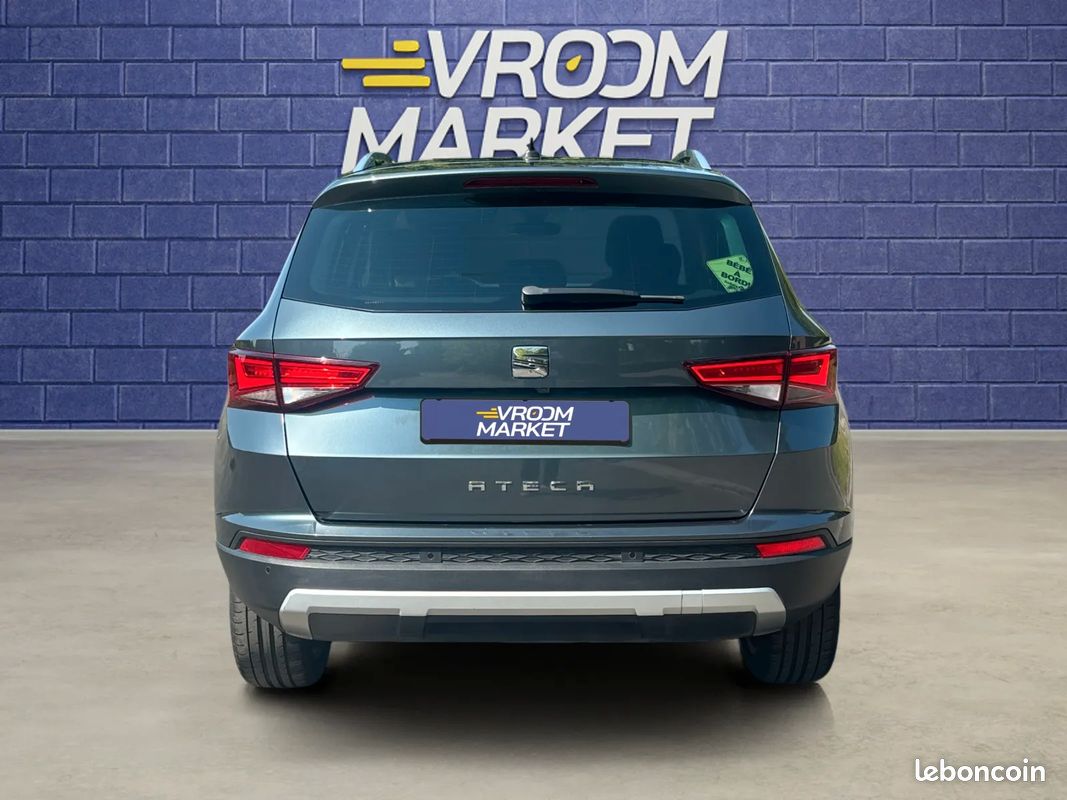 SEAT Ateca 1.6 D 115ch Xcellence - 2019 - TO - Full LED - CarPlay - Suivi complet (image 4)