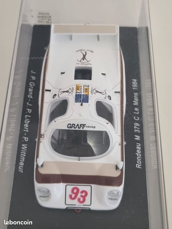 Spark Rondeau M379C - Le Mans 1982 - Miniature 1/43 - En Boîte