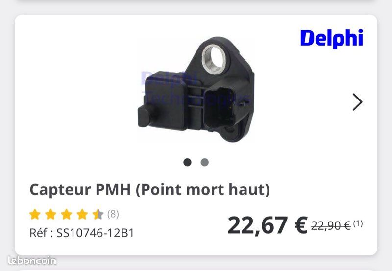 Capteur pmh delphi S510746-12B1 (image 1)