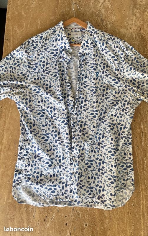 Chemise Vicomte A. Manches longues – XXL Slim (taille plutôt XL) – Excellent état (image 1)
