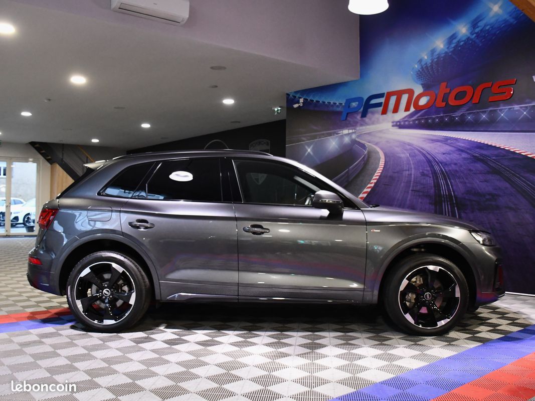 Audi Q5 S-Line 40 TDI 204 Quattro S-Tronic Black Panel GPS Virtual Hayon Induction ACC Pré Sense Car Play Drive Caméra JA 20 Rotor (image 4)