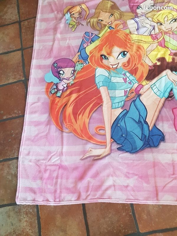 Couverture légère Plaid Personnages Winx (image 6)