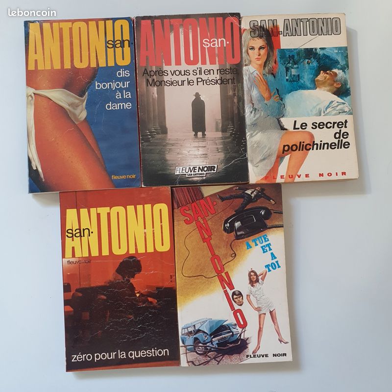 Lot de 5 San-ANTONIO (image 1)