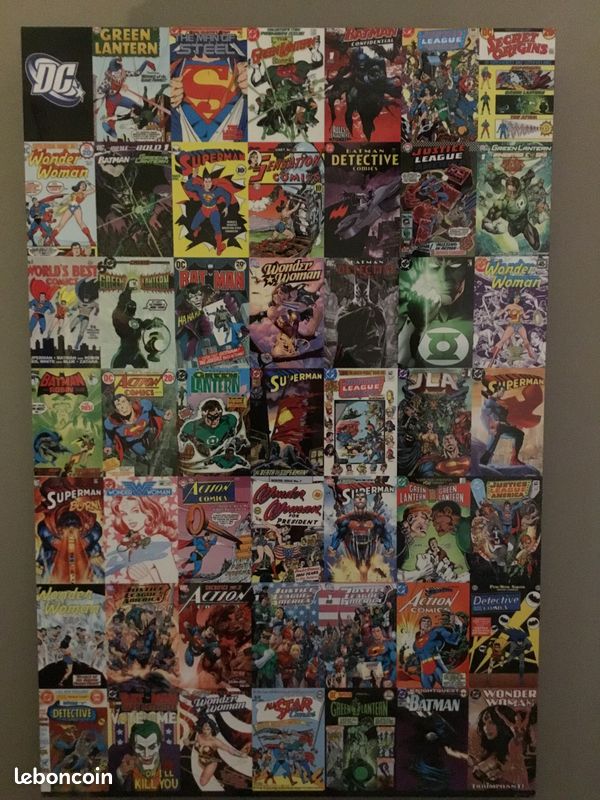 Grand cadre mural DC Comics (image 3)