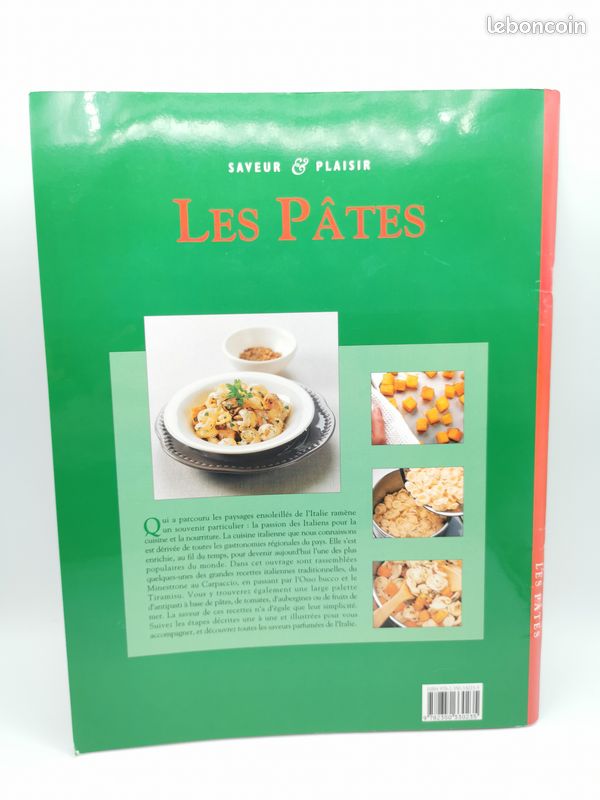 Livre de cuisine Les pâtes (image 2)
