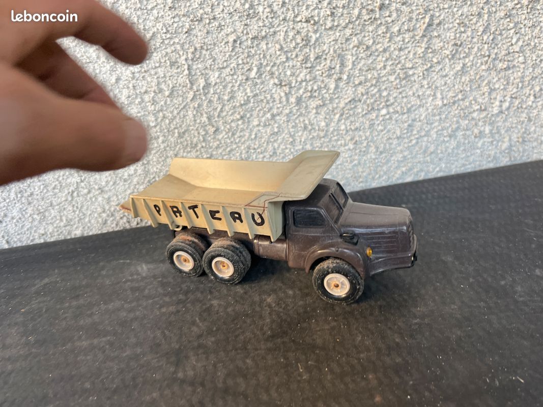 ANCIEN NOREV PLASTIQUE Berliet Tbo 15 Multibenne N°116 Ech 1/43 Eme EUR